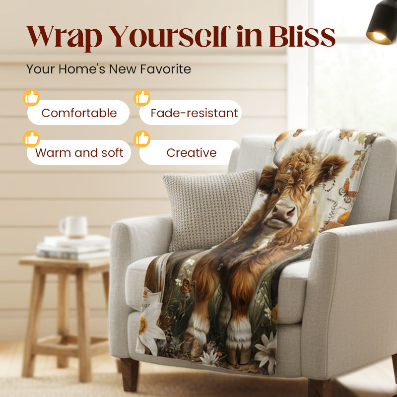 Ultra Soft Cozy Printed Throw Blanket